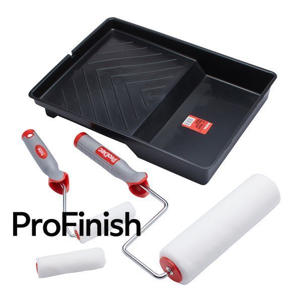 ProDec Ice Fusion Professional Roller Kit &ndash; 6 Pieces: 9&Prime; & 4&Prime; Rollers for Lint-Free Finish