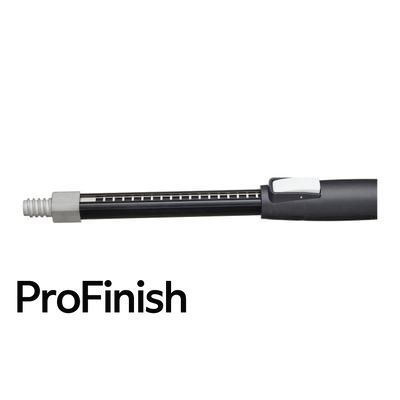 ProDec Saber Telescopic Pole &ndash; Smooth Double Glide Extension System 0.9&ndash;1.8 m, Dark gray