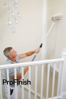 ProDec Saber Telescopic Pole 600&ndash;1200 mm &ndash; Smooth Double Glide Extension System, Dark gray