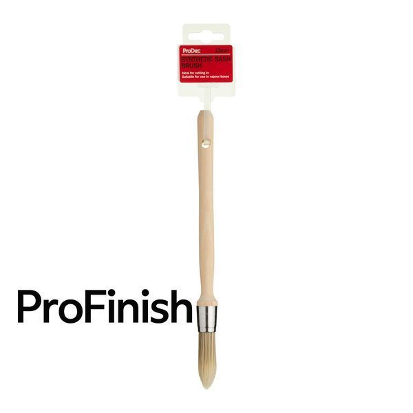 Pensula Profesionala ProDec 15mm &ndash; Varf Ascutit &ndash; Filament Sintetic &ndash; Pentru Detalii si Lemnarie Fina