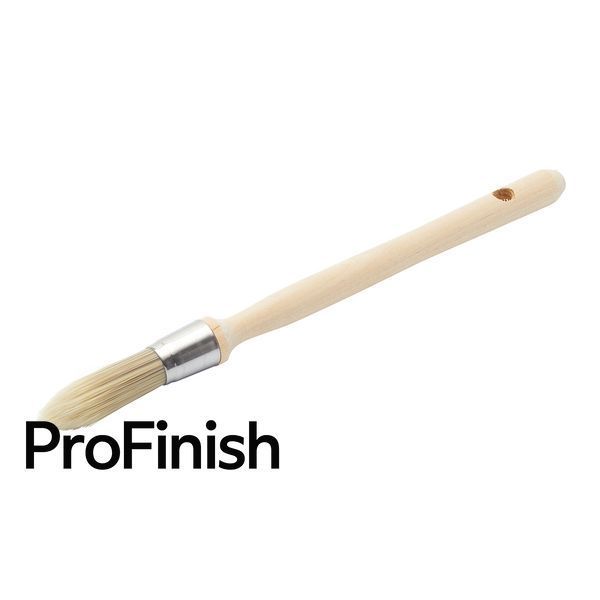 Pensula Profesionala ProDec 15mm &ndash; Varf Ascutit &ndash; Filament Sintetic &ndash; Pentru Detalii si Lemnarie Fina
