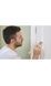 ProDec Professional Brush 21 mm &ndash; for Details and Frames &ndash; Synthetic Bristles, Slim Wooden Handle, Beige
