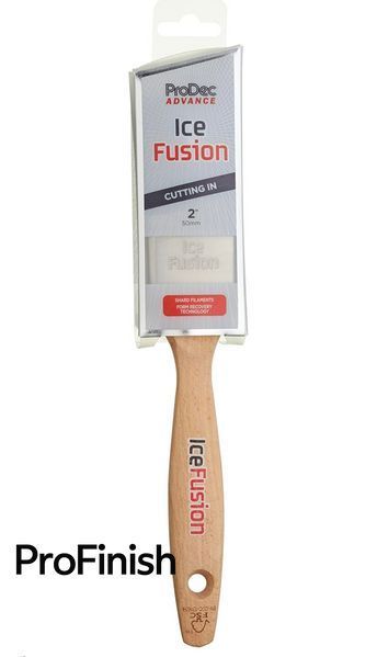 Pensula profesionala ProDec Advance Ice Fusion &ndash; 2&rdquo; (50 mm), taietura oblica &ndash; ideala pentru colturi si margini, Gri