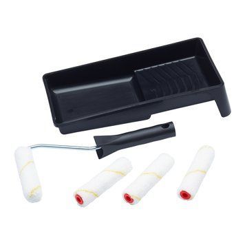 Set ProDec Advance 6 piese &ndash; Role mini cu microfibra cu fir scurt de 4"