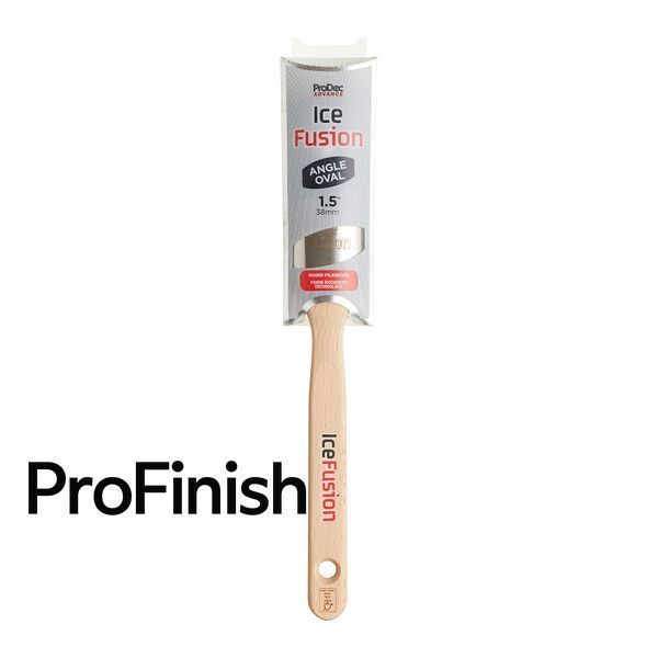ProDec Advance Professional Brush &ndash; 38 mm (1.5"), Oval &ndash; For Corners, Curved Edges, and Precise Details